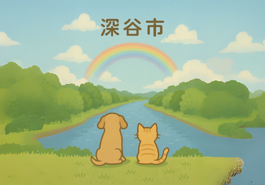 深谷市のペット火葬とペット葬儀の文章と犬と猫