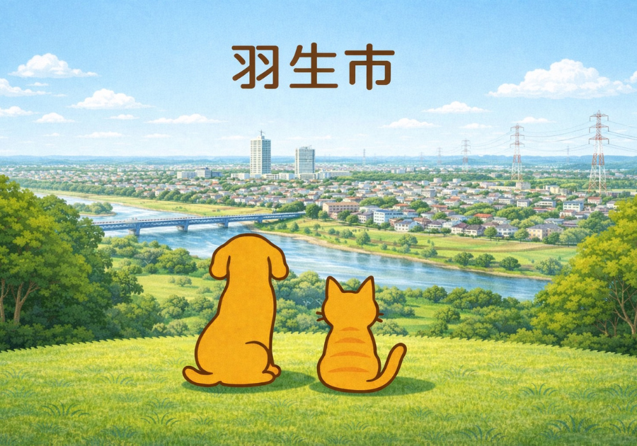 羽生市のペット火葬とペット葬儀の文章と犬と猫