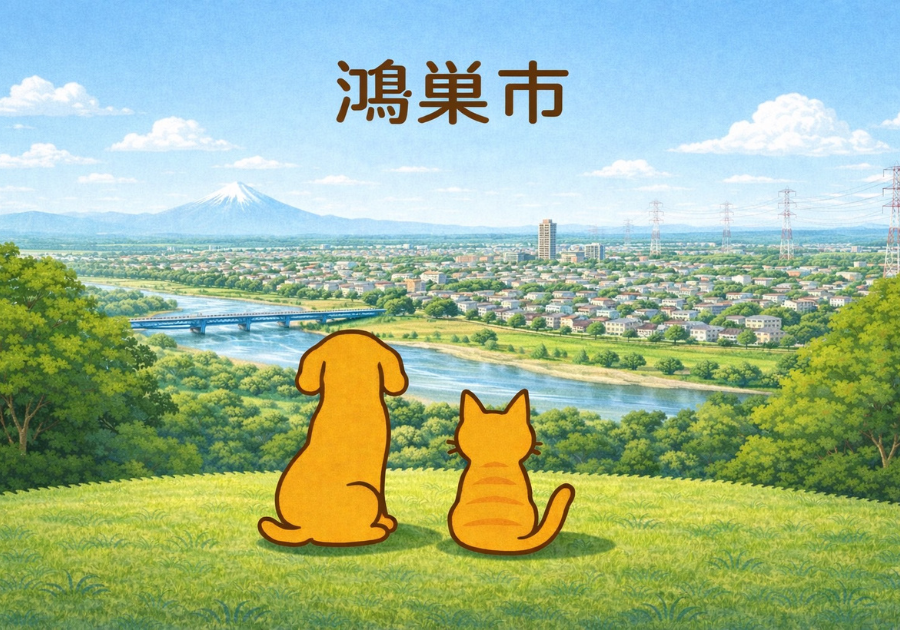 鴻巣市のペット火葬とペット葬儀の文章と犬と猫