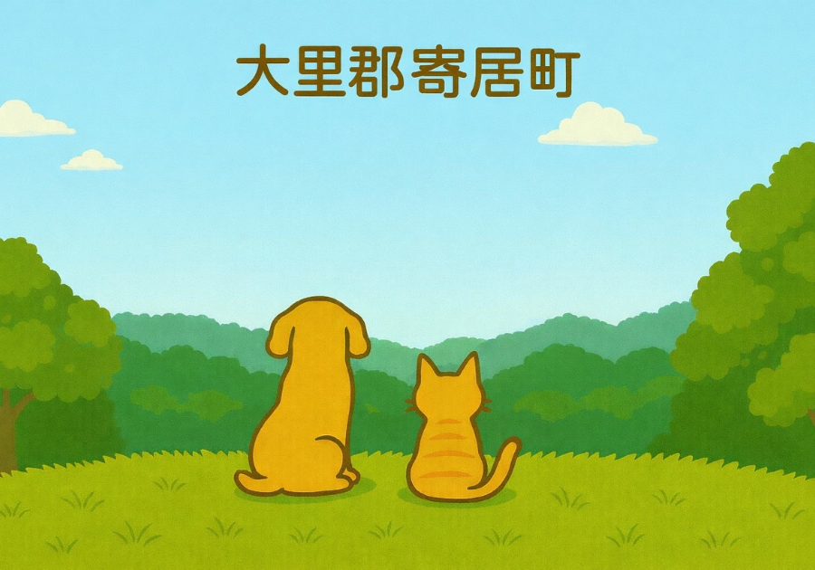 寄居町のペット火葬とペット葬儀の文章と犬と猫